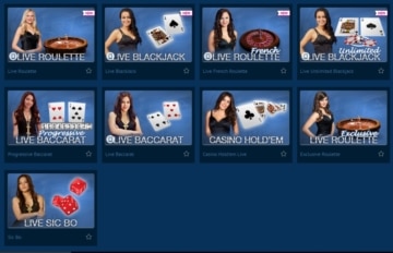 Europa Live Casino